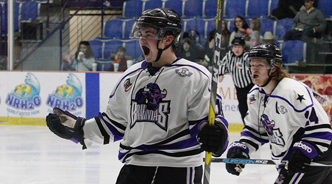 With Sweep of Drillers, Brahmas Take Back First Place